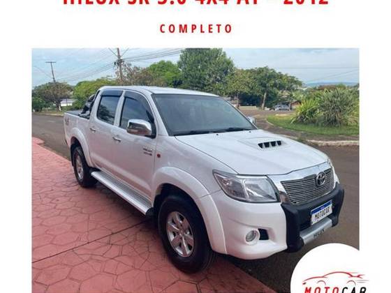 TOYOTA HILUX 3.0 SR 4X4 CD 16V TURBO INTERCOOLER DIESEL 4P AUTOMÁTICO